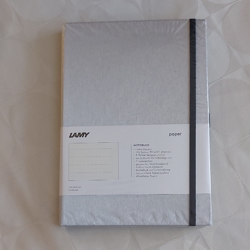 Silver Lamy Journal